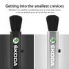 WJAS5 Car Retractable Cleaning Brush Air Conditioner Computer Cleaning Brush For Skoda Rapid Octavia Derivative Enyaq-iV VisionS Yeti