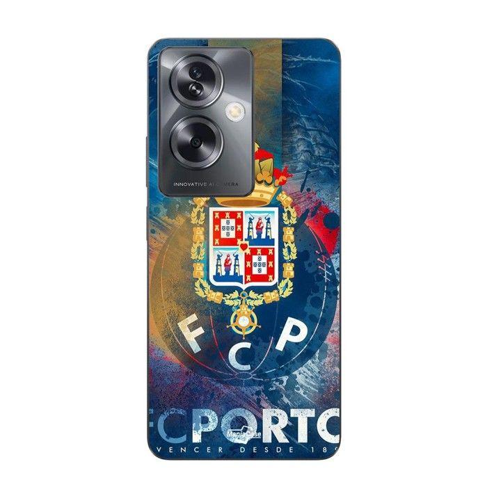 Coque de téléphone - MANIACASE - Oppo A79 5G - Silicone TPU - Souple - FCP PORTO FOND BLEU