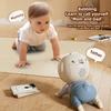 Music crawling doll baby toy 0-1 year old learning crawling guidance and head-lifting training soothing toy Children's Day gi