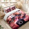 Kylian Mbappe Bedding Set, 1 Duvet Cover & 2 Pillowcases Soft Comfortable Bedroom Home Textile Decor