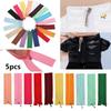 5pcs/set Mini Doll Clothing Zipper Multicolors DIY Doll Clothes Accessory