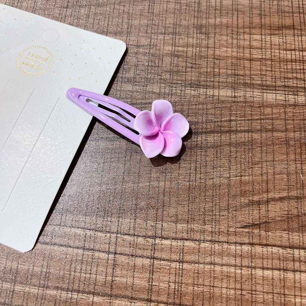 Милые милые волосы с цветущей вишней, заколка для волос сбоку, симпатичные девушки, заколка BB, Y2K, заколка для челки сбоку, аксессуары для волос, заколки для волос из свежих цветов