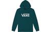 Vans Толстовки Унисекс Озерно-зеленые С капюшоном Умеренные Обычные VN0A4MM960Q