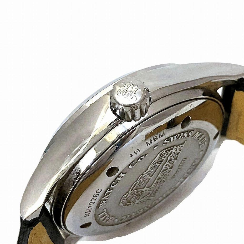 Б/у Часы BALLWATCH Engineer 2 Общий вес прибл.. 71,2 г Нержавеющая сталь Натуральная кожа Автоматический завод Белый циферблат NM1026C Мужские