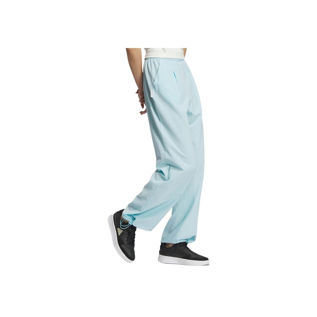 Adidas Small Logo Tracksuit Bottoms Casual Pants Women Bottoms Sky-Blue JI6876