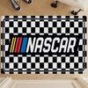 N-NASCARS Racing Car Hallway Carpet Non-Slip Laundry Room Mat Laundry Decor Balcony Child Living Room Toilet Rug