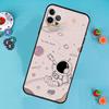 Милый чехол для телефона 'Астронавт в галактике' для iPhone 17 Air 14 16 15 11 12 13 Pro Max 12 13 mini 15 16 Plus 16e Чехол Funda