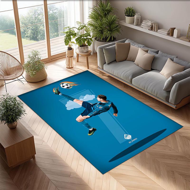 Fluminense fc Printed Flannel Area Rug Non Slip Soft Polyester Floor Carpet Indoor Decor Mat for Bedroom Living Room Sofa