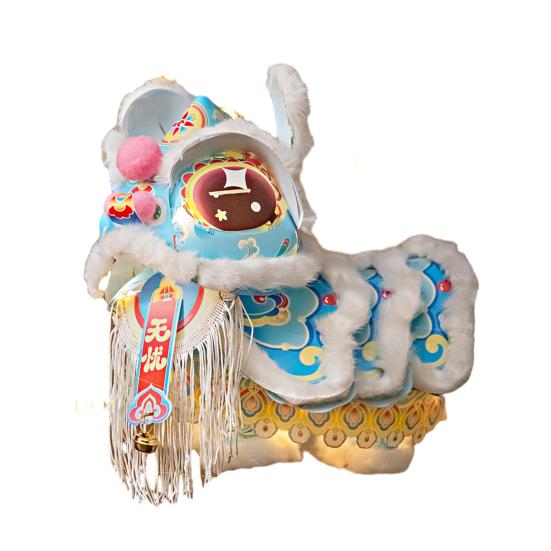 Традиционный китайский фонарь «Танец льва» Сделай сам Ручной бумажный фонарь Подарки на Праздник Весны для китайского Нового года Украшение дома