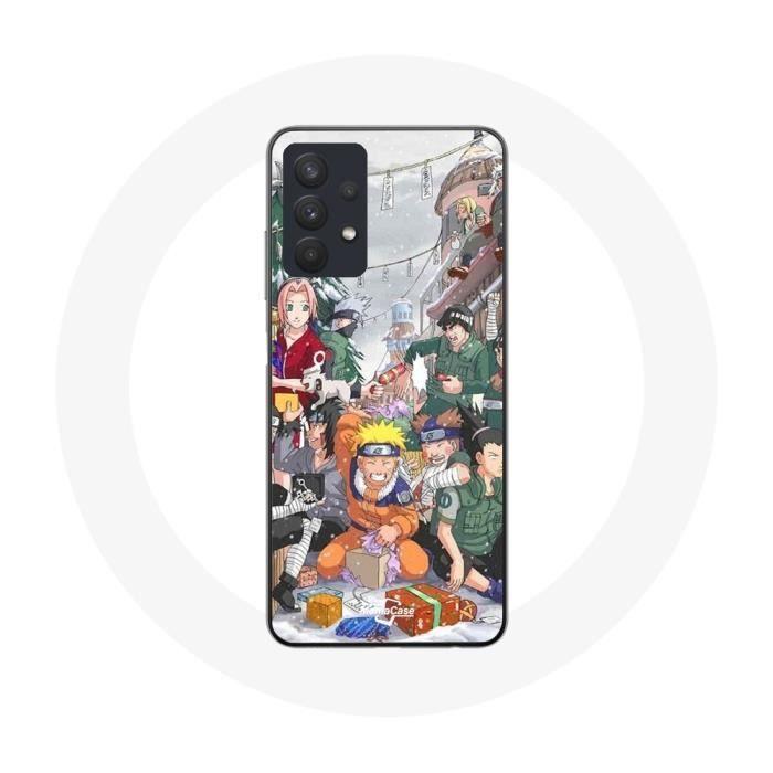 Coque Maniacase pour Samsung Galaxy A32 4G Naruto Christmas Day Anime Manga