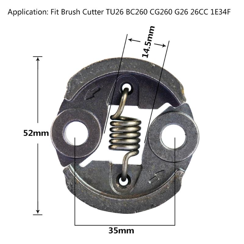 1 шт. Сцепление для газонокосилки, совместимое с TU26 BC260 CG260 G26 26CC 1E34F, Сцепление для газонокосилки, Запчасти для газонокосилки