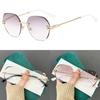 Goggles +2.00~+4.0 Diopter Reading Glasses Vision Care Diamond Cutting Rimless Presbyopic Glasses