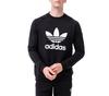 Adidas Adicolor Classics Trefoil Crew - Мужской пуловер черный H06651 ОРИГИНАЛ