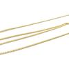 Les Trésors De Lily [C7363] - Gold Plated 'Maille Curb' Chain - 45 Cm 1. 4 Mm