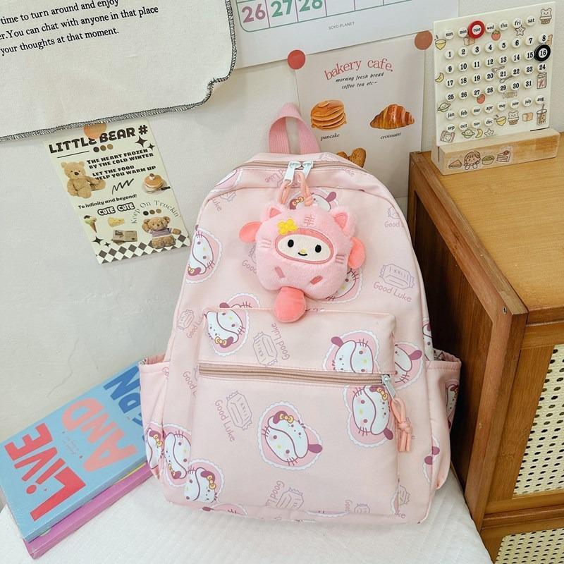 New Children's Kindergarten Schoolbag Cartoon Cute Boys and Girls To Reduce the Burden and Protect the Spine Backpack Fashion