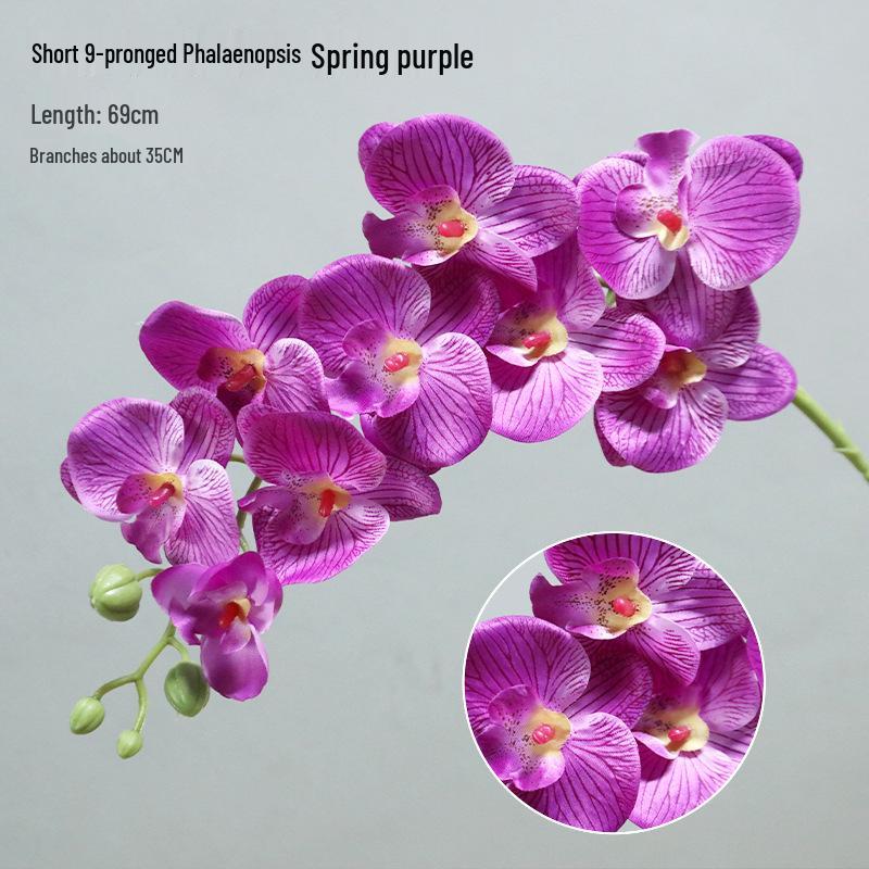 Роскошный реалистичный искусственный цветок фаленопсиса для свадеб и домашнего декора