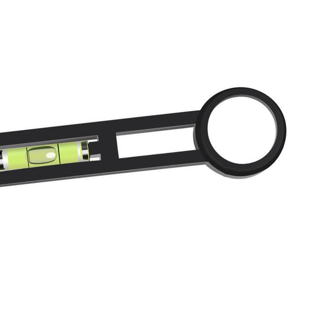 Curved Foot Level Meter Bathroom Faucet Installation Tool Level Detection Ruler