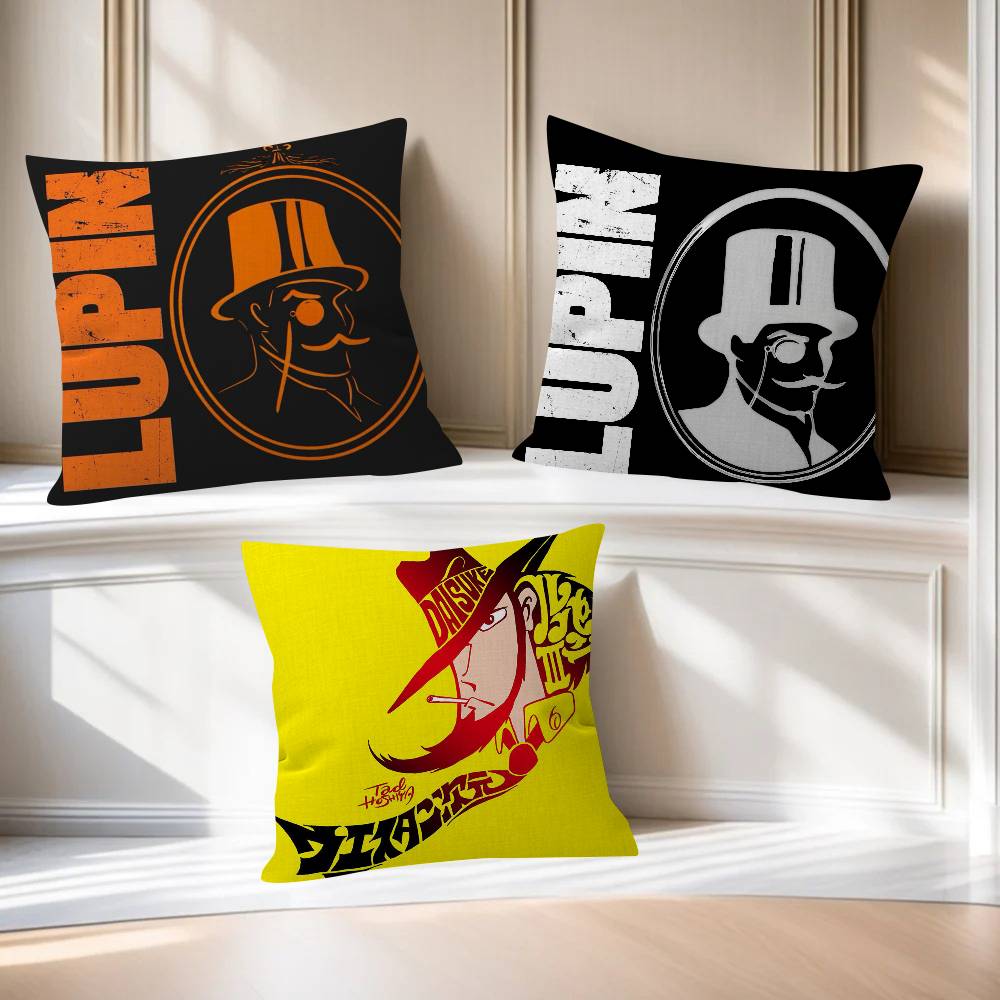 Lupin the Third anime pillow cover sofa cushion cover home room decoration children gift