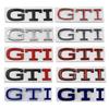 1 шт. Металлический цинковый сплав GTI Наклейка-значок на задний багажник, крыло, бок для GTI Touareg Jetta Touran Golf 5 6 7 8 Passat B6 B7 CC POLO
