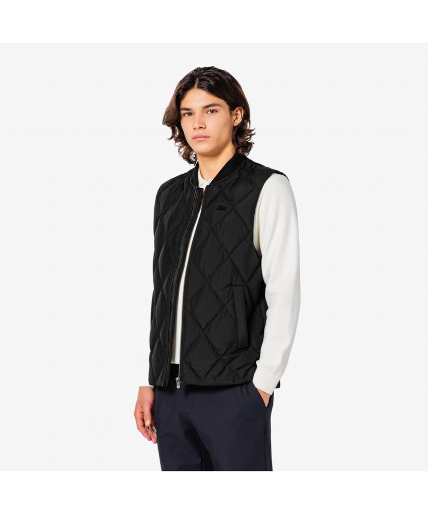 Lacoste Men'S Diamond Quilted Down Vest Bh282E-55N 031