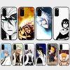 DT26 Bleach Case for iPhone 16 15 Plus 14 13 12 11 Pro 8 7 6S 6 SE 5S X XR XS Max Realme C30 C33 C31 9I Huawei P30 Black Soft Cover