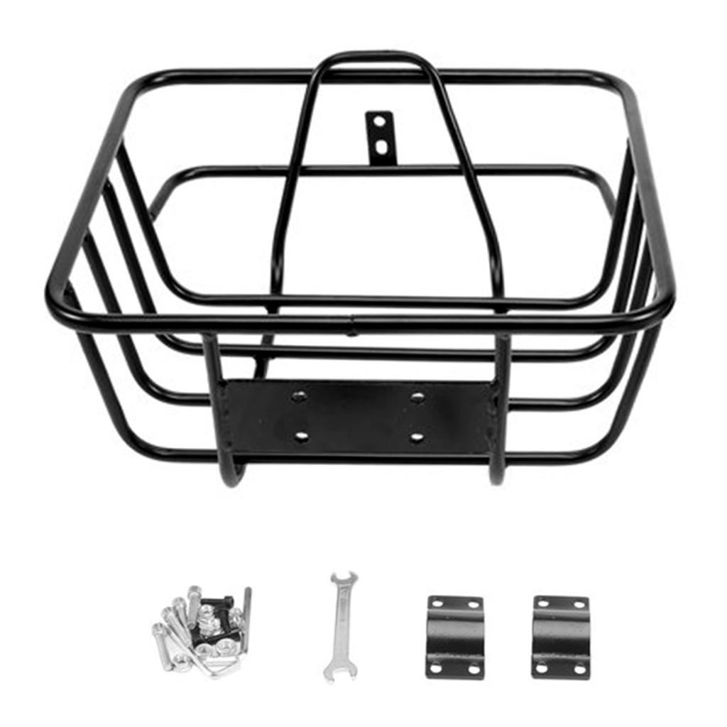 CZEAR Bicycle Front Aluminum Pipe Easy Universal Fit for Front and Rear Box X 30 X Basket, Basket, Lightweight, Assembly, (Front (32 13.3 Cm))