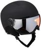ALPINA Ski Snowboard Visor Helmet Mirror Visor Size Adjustable ARBER VISOR Black Matte Cm 58-61