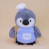 Fishing Chef Cute Drawing Penguin Cartoon Plush Doll For Sofa And Decor Room