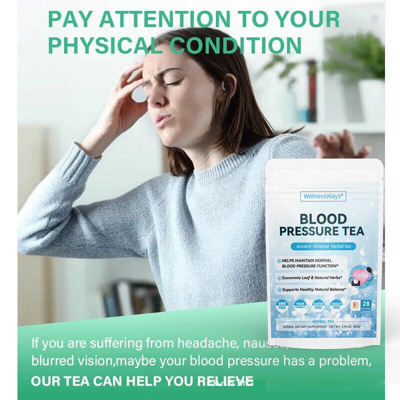 Органический травяной чай от гипертонии, артериальное давление, сахар, баланс, здоровье тела