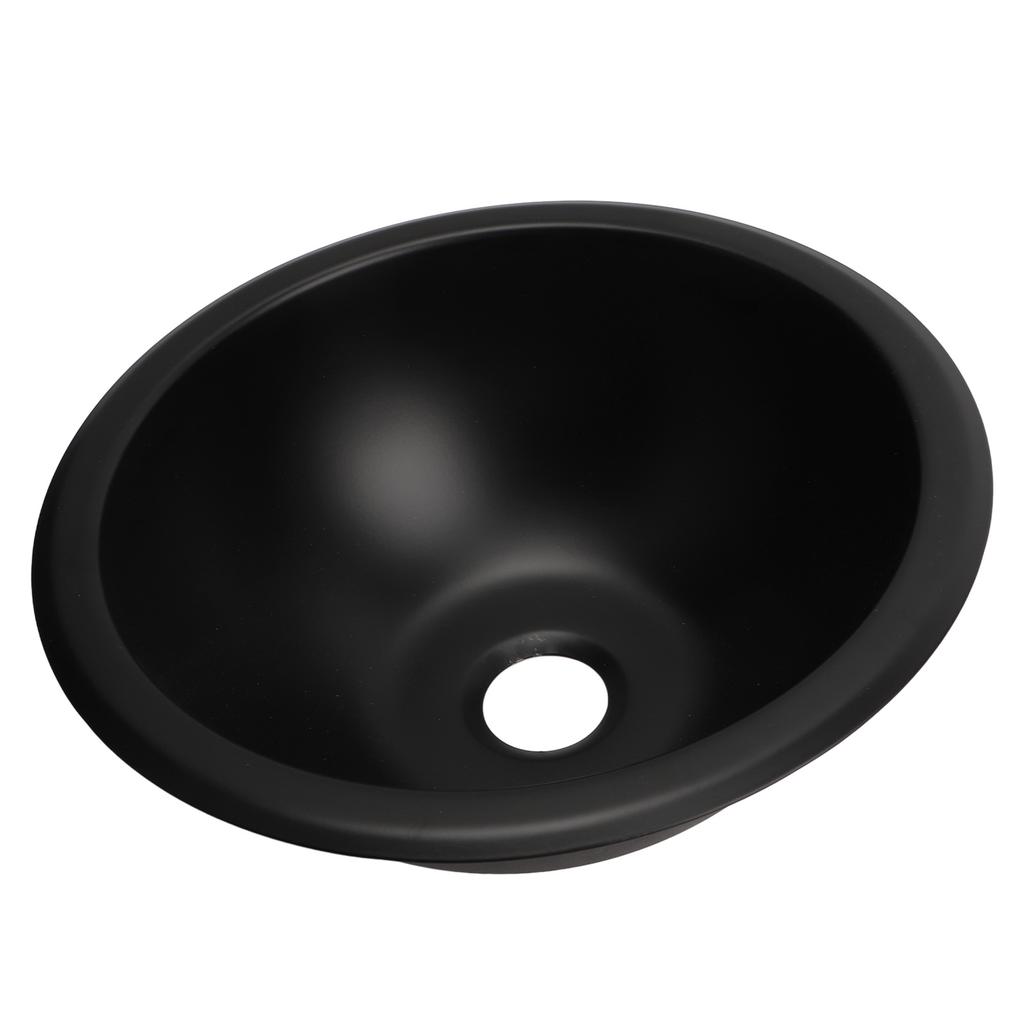 9 X 4 дюйма Раковина из нержавеющей стали 304 Круглая Легко чистить Сливное отверстие 40 мм Раковина для мытья рук для RV Кемпера Лодки Каравана