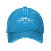 White Santa Monica Baseball Cap Sun  Hunting Camping Wholesale Washed Trucker Hat Unisex Men Casual Design Baseball Caps