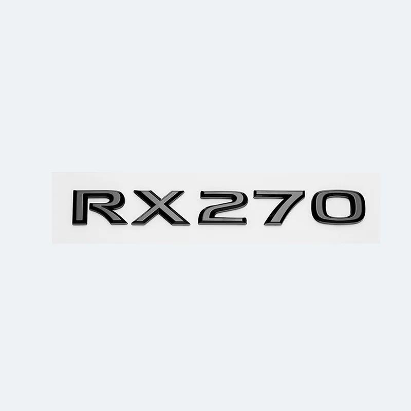 3D глянцевые черные буквы RX200t RX270 RX300 RX350 RX450h RX450hL гибридная эмблема для автомобиля LEXUS на крыло багажника задняя наклейка с логотипом