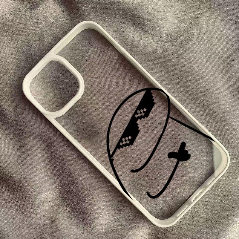 Cartoon Matchman Phone Case For IPhone 17 Air 16 15 14 Plus 13 12 11 Pro Max Clear Soft Cover 16 15 14 Plus Case Funda Bumber