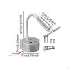 Внутреннее освещение для автодома 12В 24В Регулируемые цвета Прикроватное с USB-портом Освещение для грузового отсека