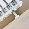2 шт. Регулируемые напольные кронштейны для литых алюминиевых радиаторов Стальной опорный стенд для радиатора с винтами и инструментами для установки