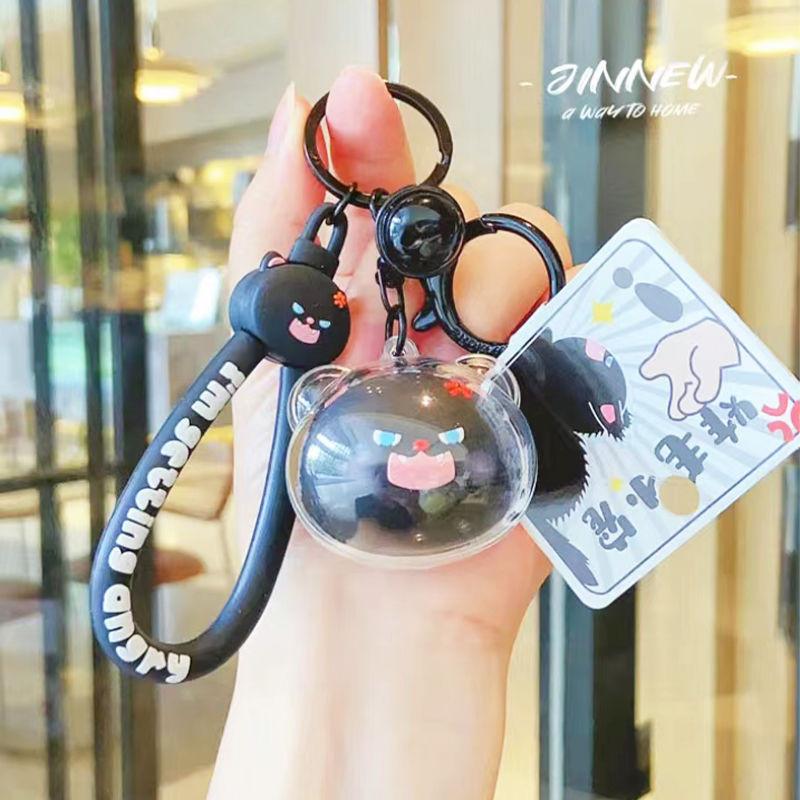 И Милый Мягкий Пушистый Кот Плюшевый Брелок Очаровательный Шарм для Сумки Идеально для Подарков