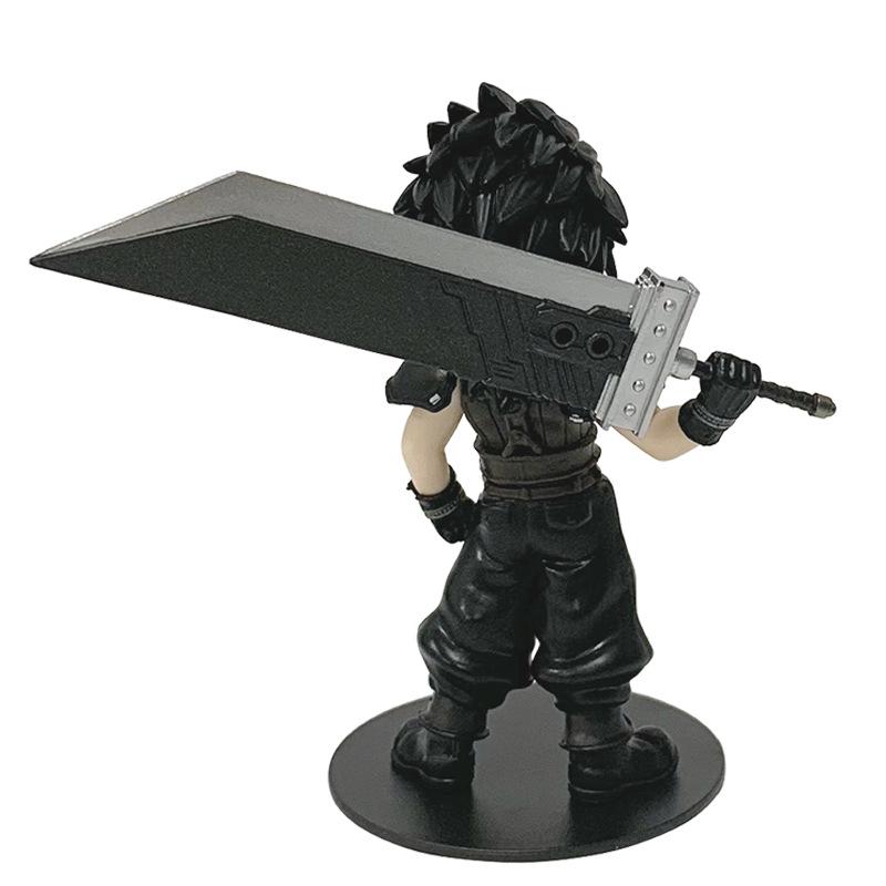 Anime Final Fantasy Aerith Zack Fair Cloud Strife Cosplay Figure Model Toy PVC Collection Model Decor Gift