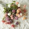 Dandelion Artificial Flowers Wedding Decoration 5 Head Fake Flowers Small Thorn Ball DIY Home Decor Bouquet Valentine's Day Gift