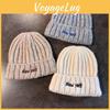 Lettering New York Knitted Hat With Windproof Warmth For Casual Gift Fashion