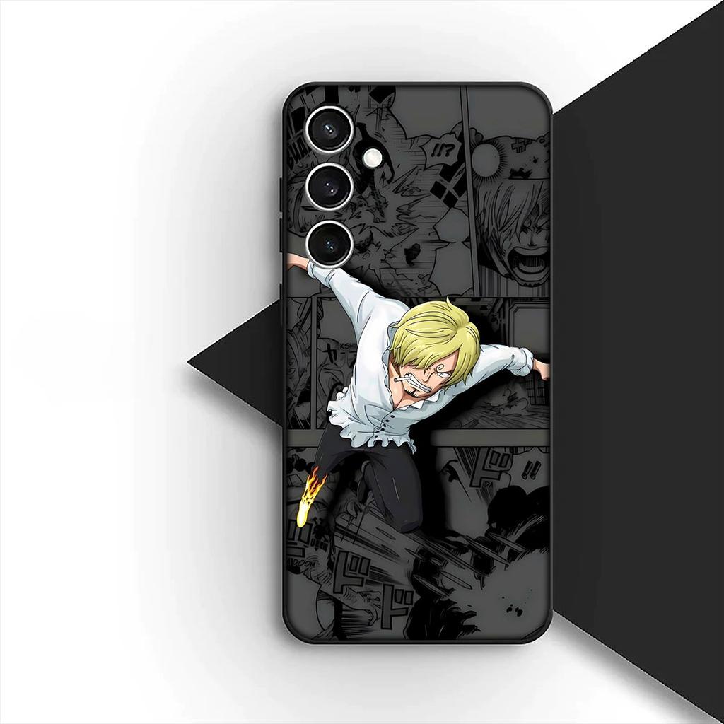 Чехол для Samsung Galaxy A35 A36 A55 A26 A05 A06 A14 A50 A51 A53 A54 A12 A13 A23 Чехол для телефона Санджи Ророноа Зоро Ван Пис Луффи