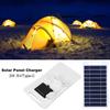 2W Solar Panel With Usb Waterproof Outdoor Hiking And Camping Portable Battery Mobile Phone Charging Bank Charging Panel 5V