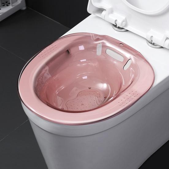 Ванна для лечения геморроя с широким сиденьем, большой вместимостью, с защитой от перелива, с широким сиденьем, универсальная посадка