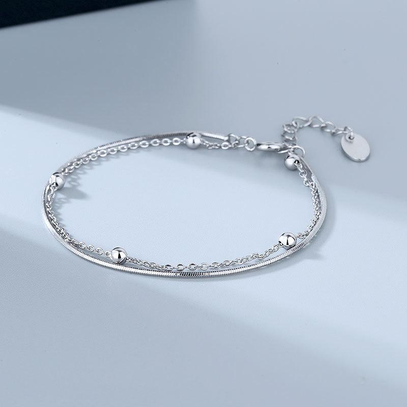 Браслет Lindon, ювелирные изделия, геометрические бусины, браслеты-цепочки, модный тонкий свадебный подарок для женщин и подруг