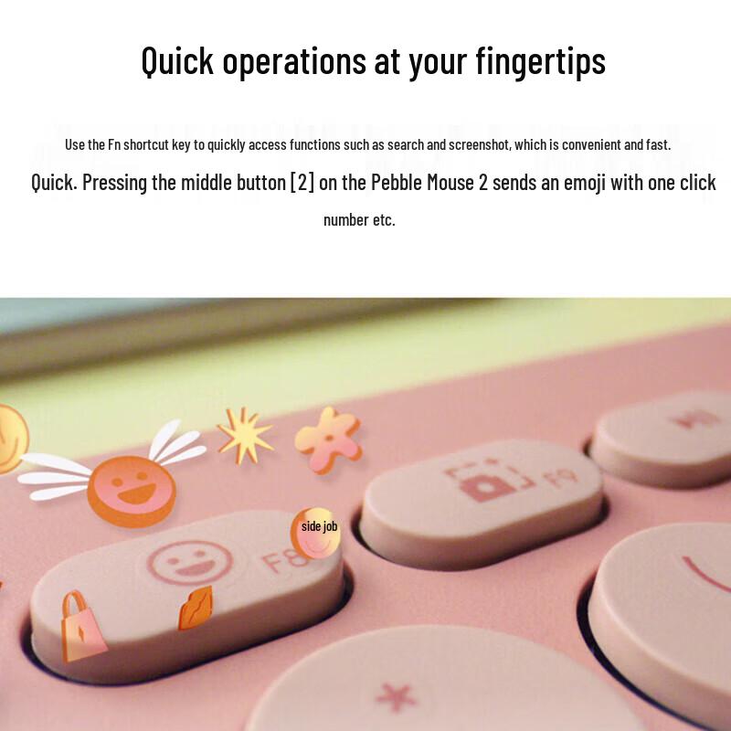 Logitech PEBBLE 2 COMBO Wireless Keyboard and Mouse Set