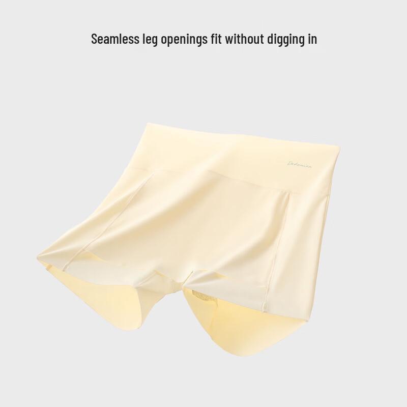 Duoduomian Women's Ice Silk Seamless Safety Shorts (2-Pack)