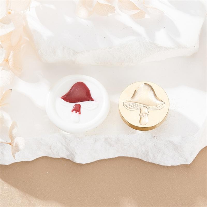 Серия «Фруктовые растения» Сургучная печать для рождественских конвертов, открыток, свадебных приглашений, декор, латунная печать с клевером для воска