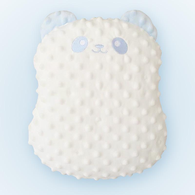 Двусторонняя успокаивающая подушка для сна младенца - Cartoon Crystal Velvet