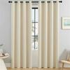 100% Blackout Curtains Sun Blocking Curtains High Density Thermal Insulated Drapes for Bedroom Living Room