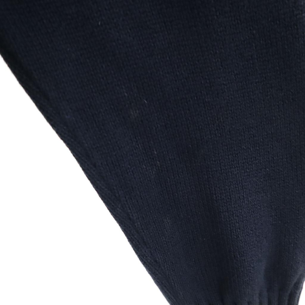 Tommy Hilfiger 90-е Старый Вязаный Парка с длинным рукавом XS Темно-синий Мужской Б/У