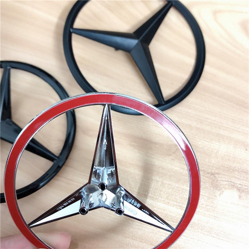 Car Rear Trunk Badges Stickers Tail Embelm Replacement Accessories For Mercedes-Benz W203 C320 C240 2001-2005 C32 AMG 2002-2006